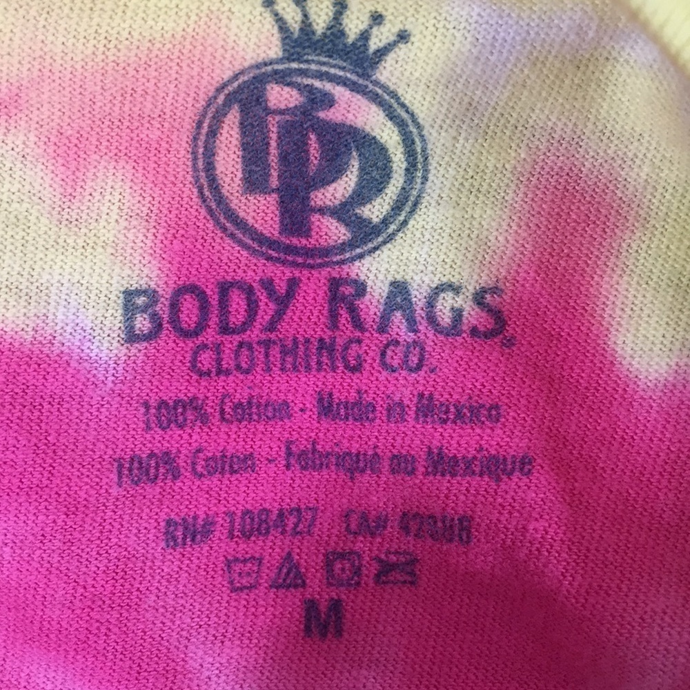 Body Rags Clothing Co. ALOHA FRIDAY Tie Dye Medium - Picture 4 of 4